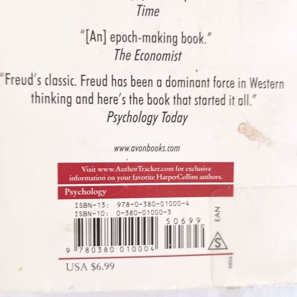 The Interpretation of Dreams by Sigmund Freud Classic Psychology Paperback - Picture 3 of 4